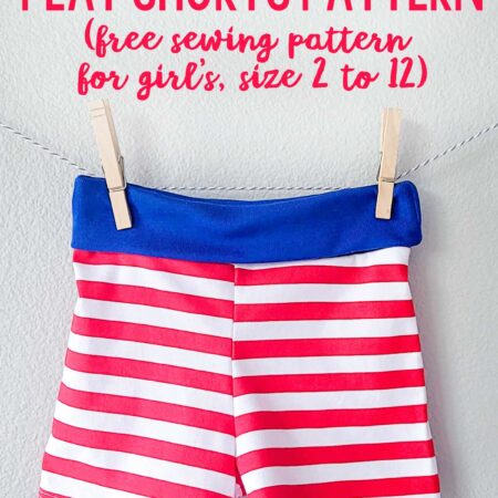 A-line Knit Play Shorts Pattern