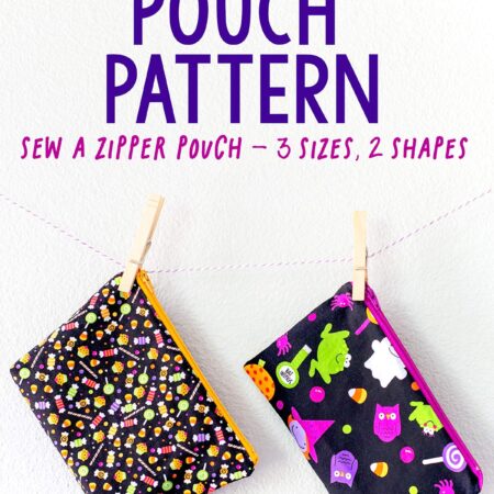 Zipper Pouch Pattern (3 sizes)